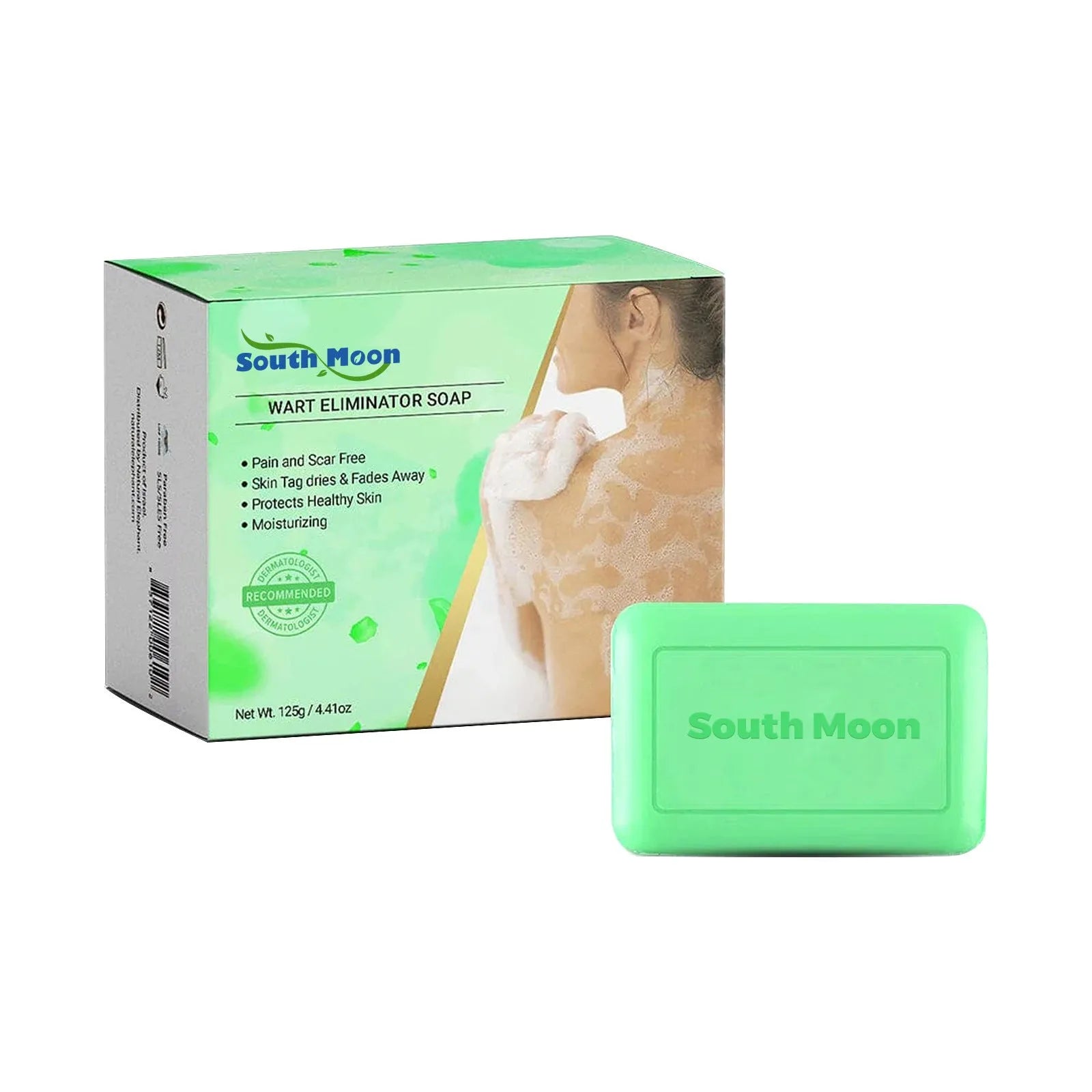 Facial Neck Body Skin Cleaning Care Wart Soap - Bellarte Enchanté Facial Neck Body Skin Cleaning Care Wart Soap